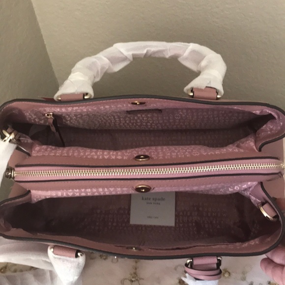 NWT Kate Spade dusty pink satchel bag - Picture 4 of 6